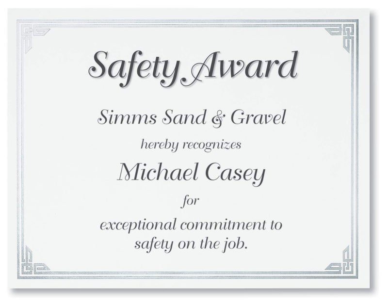 PaperDirect Silver on White Classic Specialty Certificates, 8Â½ x11, Foil Accents, 50 Count, Certificates And Awards Paper, For School, Work, Diplomas & Award Certificates - Image 2